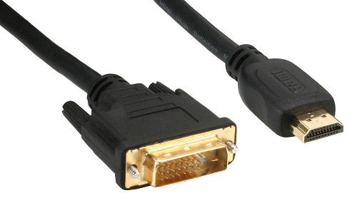 HDMI / DVI-D-Kabel, 2 m