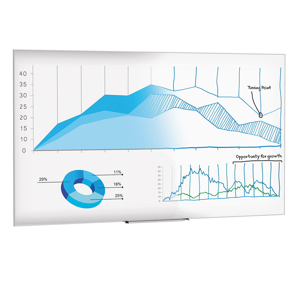 Dry Erase Screen 119 x 210 cm