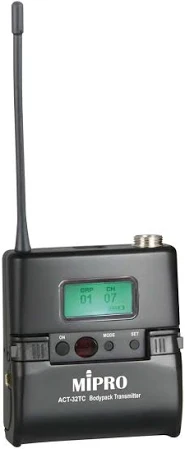 ACT-32TC UHF Taschensender 823-832 MHz