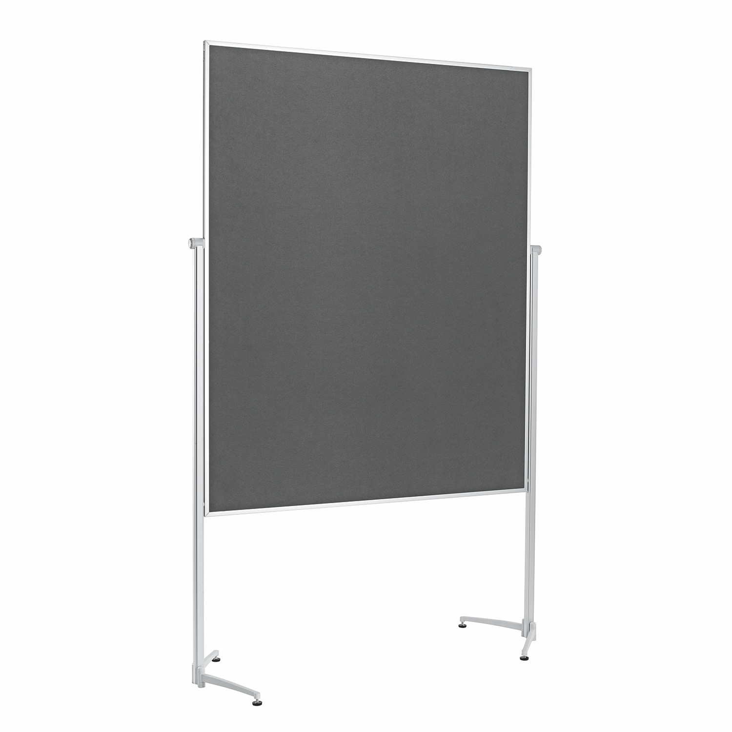 Presenter board mobile felt grey