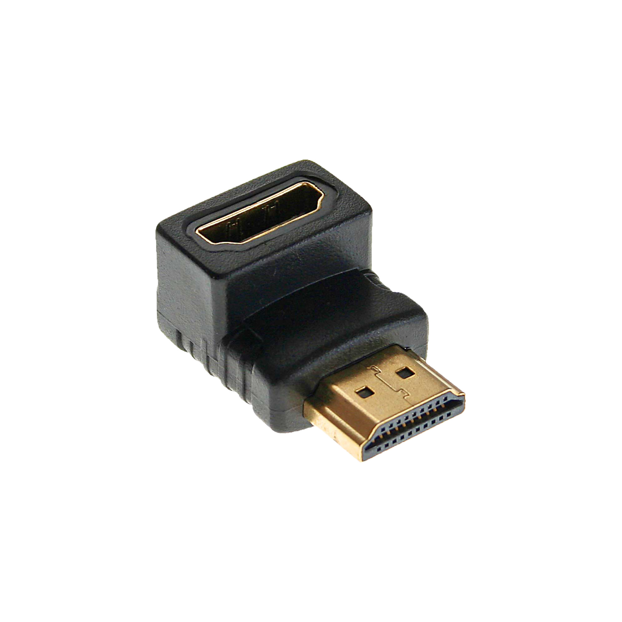 HDMI adapter male/female 90