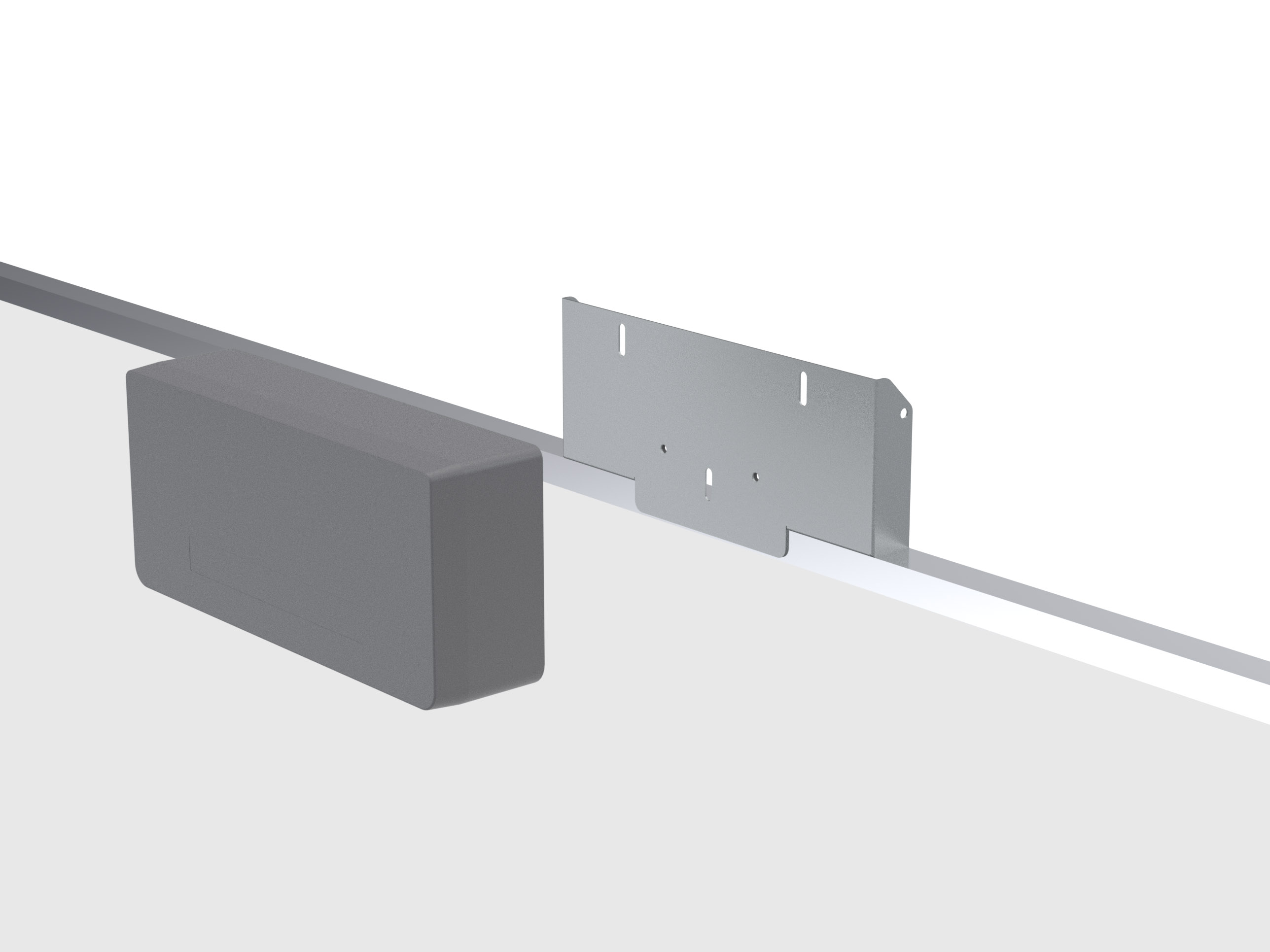 Mounting plate for touch sensor