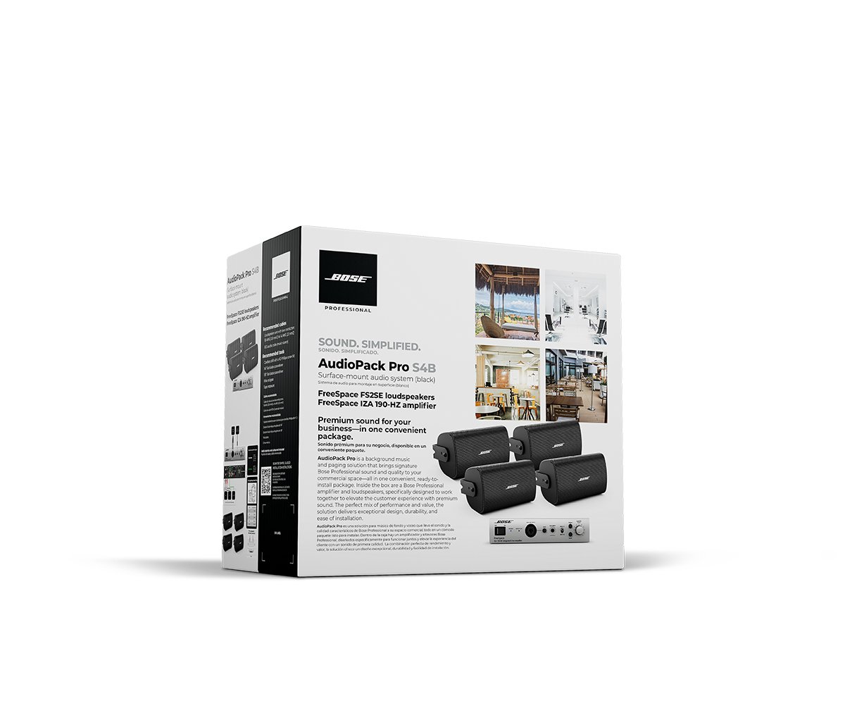 Bose AudioPack Pro S4B schwarz