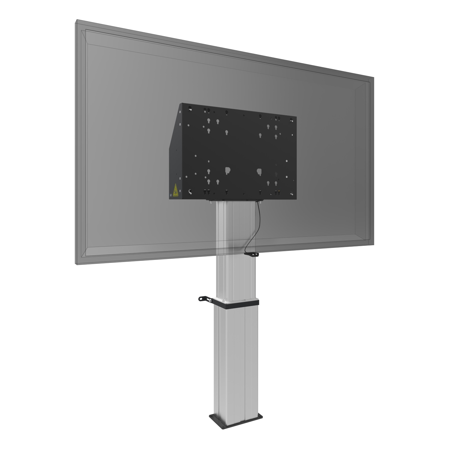 Displayhalterung mini Hubsäule 86 Zoll