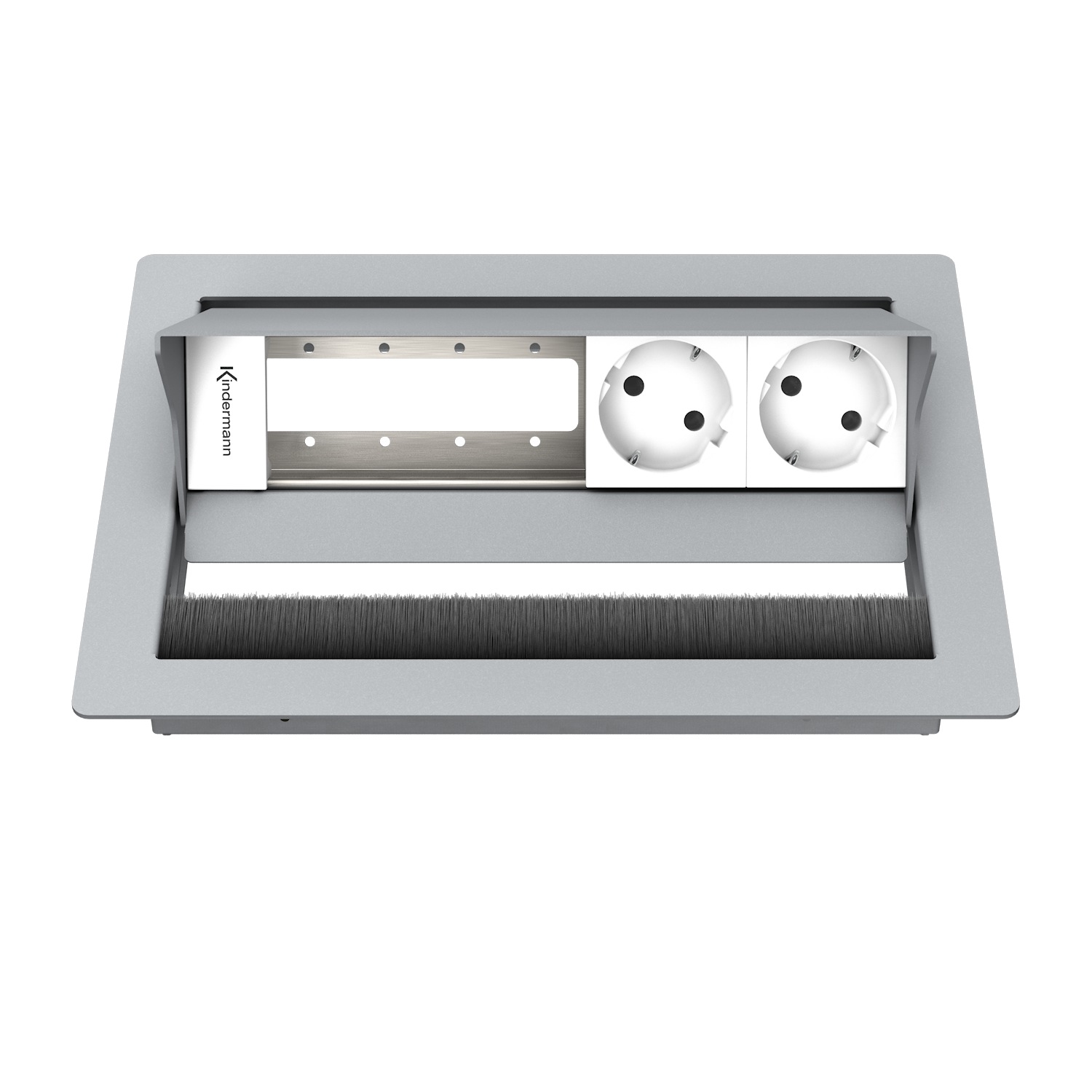 CablePort standard² 4-fach, 2 x Strom