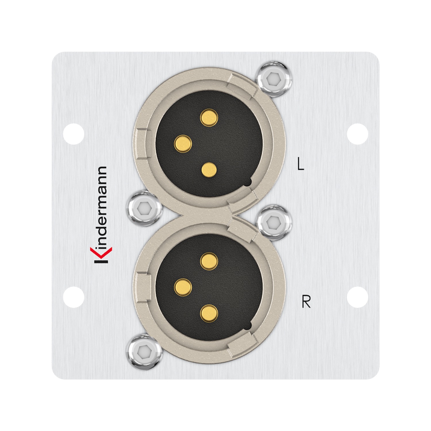 Konnect 50 alu - XLR 3-Pin - 2-fold