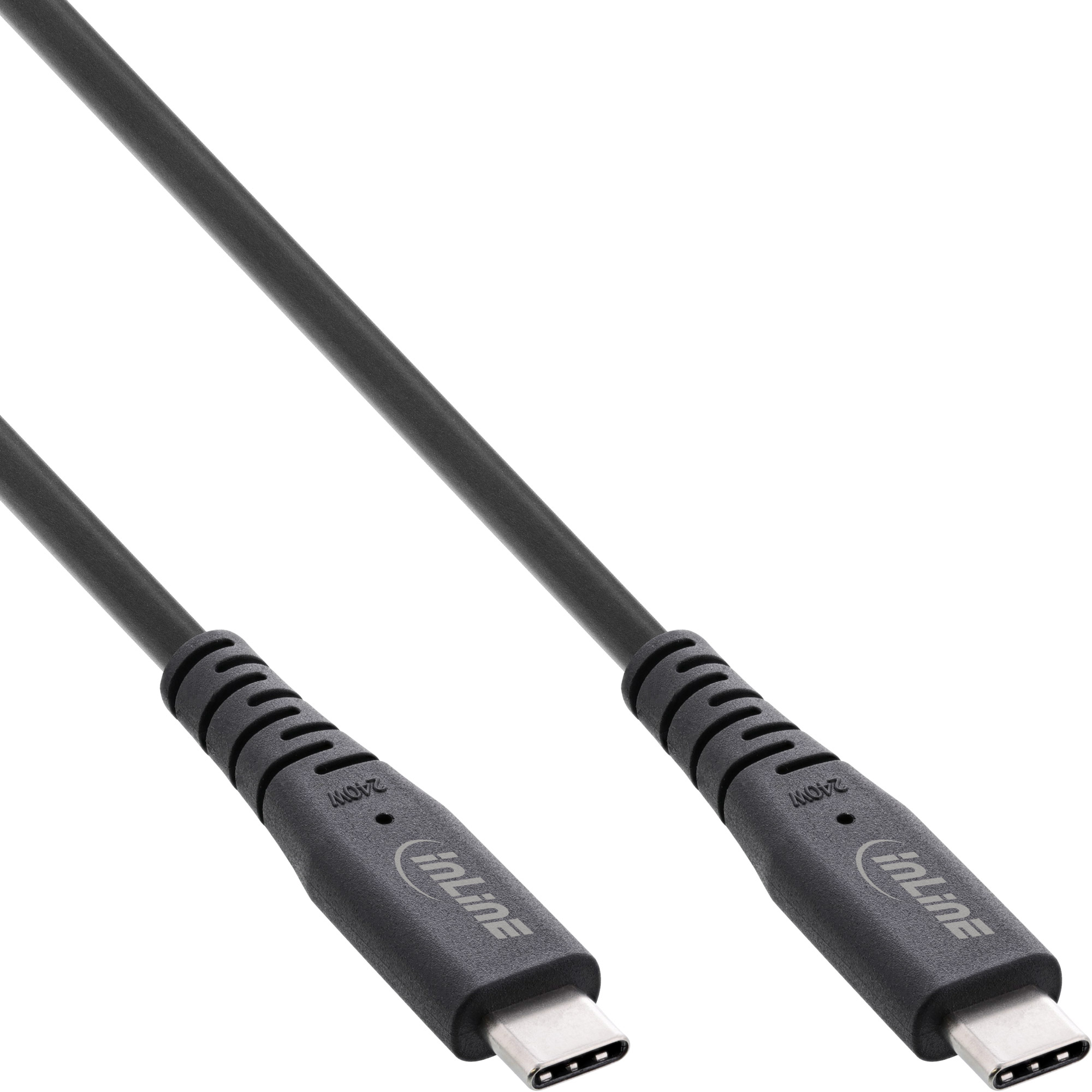 USB 4.0 cable, 1m, C-St./C-St.