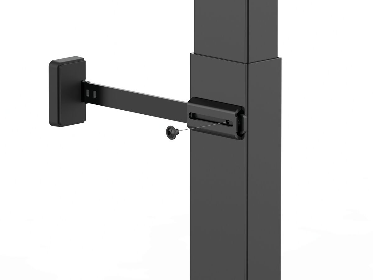 RISE A162 Ext.WallBracket 13-19cm weiß