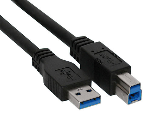 USB-Kabel 3.0 (A-St/B-St), 5 m