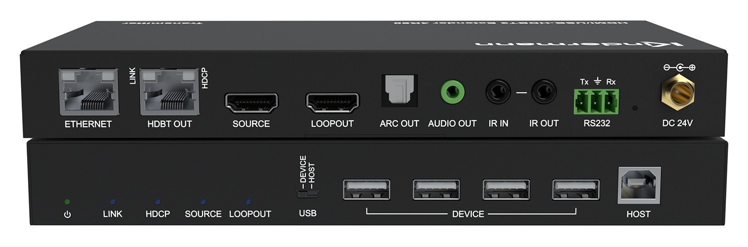 HDMI/USB 2.0-HDBT3.0 4K60 Extender Set