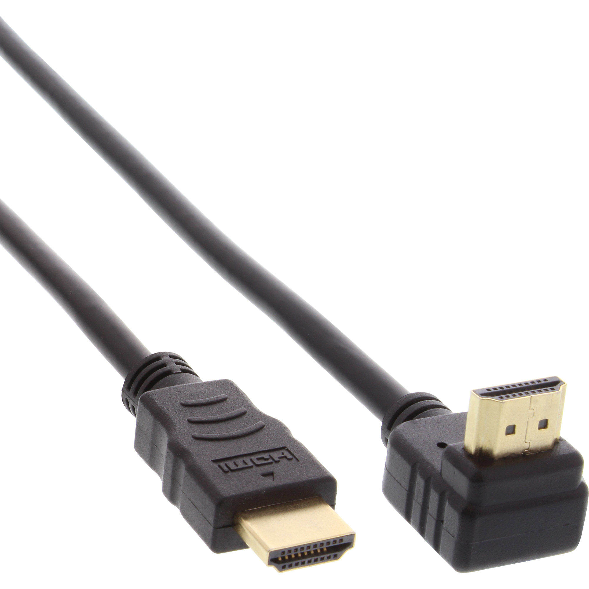 HDMI-Kabel mit 90° Winkelstecker, 1 m