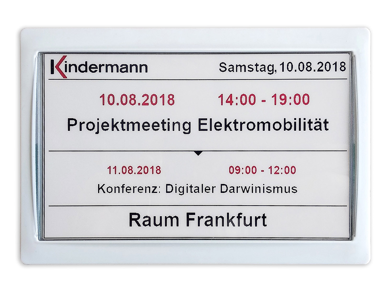 Doorsign e-Ink 7.4 inch bw/ws/red