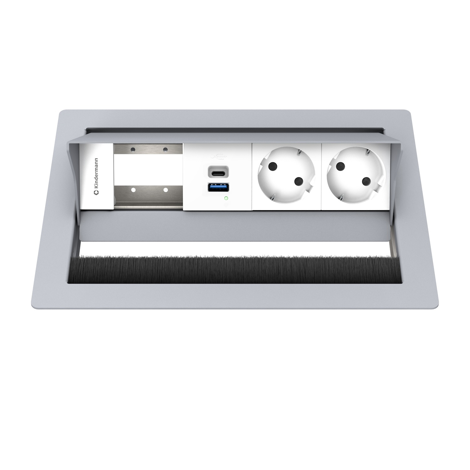 CablePort Standard² 4f 2xStrom, 1x USB