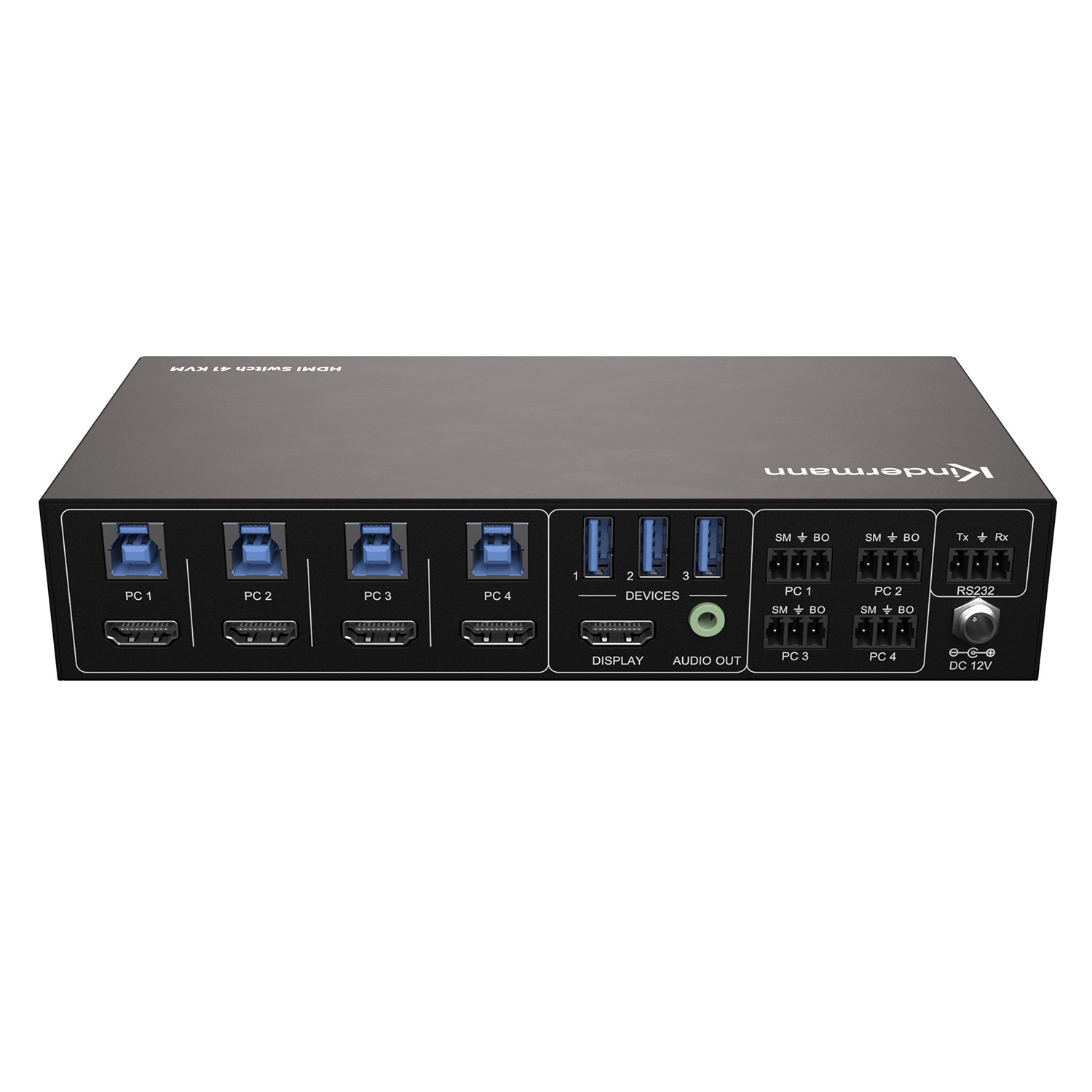 Kindermann HDMI Switch 41 4K60 KVM